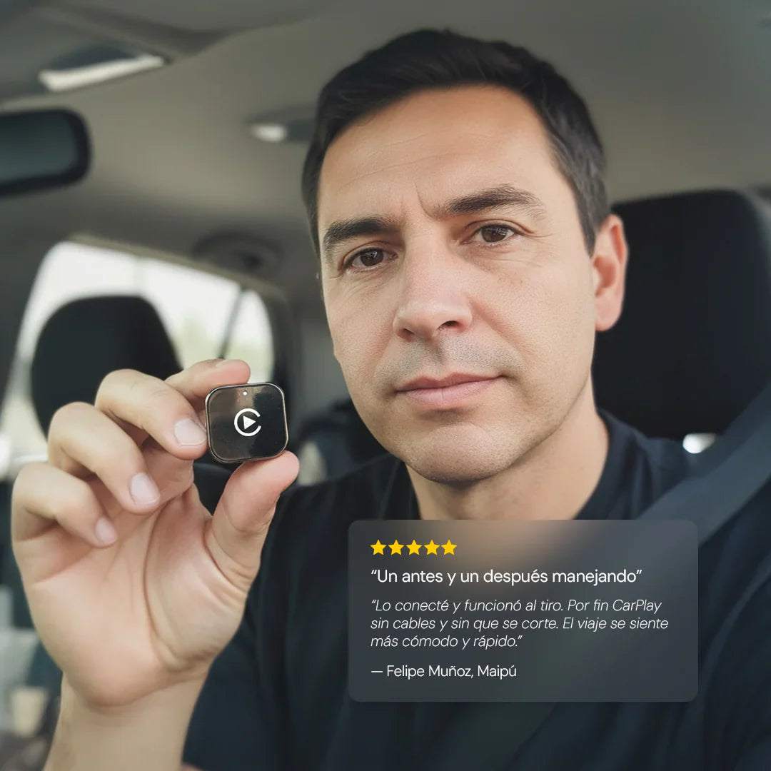 DriveLink™ 2026 – CarPlay y Android Auto Inalámbrico