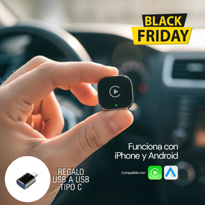 Adaptador CarPlay AutoTech™ - Conexión instantánea y sin cables