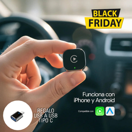 Adaptador CarPlay AutoTech™ - Conexión instantánea y sin cables